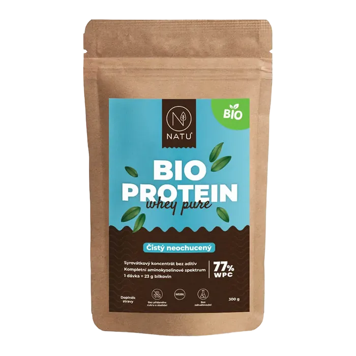 Natu BIO WHEY Protein pure 300 g BIO